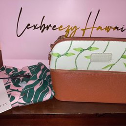 Cotton blouse and clutch purse with beautiful shopping bag for my purchase