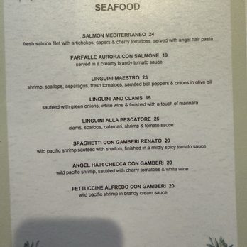Renato's - Menu - Pizza Near Me - Westminster, California