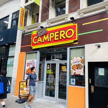 Pollo Campero - the front of a restaurant - Chicken Shop Near Me - New York, New York
