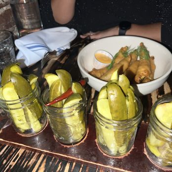 Jacob's Pickles - 4 Pickle Sampler - Comfort Food Near Me - New York, New York