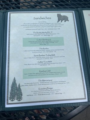 Menu photo 5 The Kneadery Ketchum, ID Menu photo 5 The Kneadery Ketchum, ID