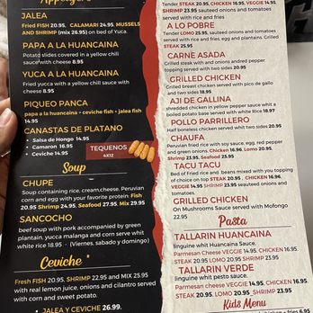 Panca - food menu - Peruvian Near Me - Nashville, Tennessee Panca - food menu - Peruvian Near Me - Nashville, Tennessee