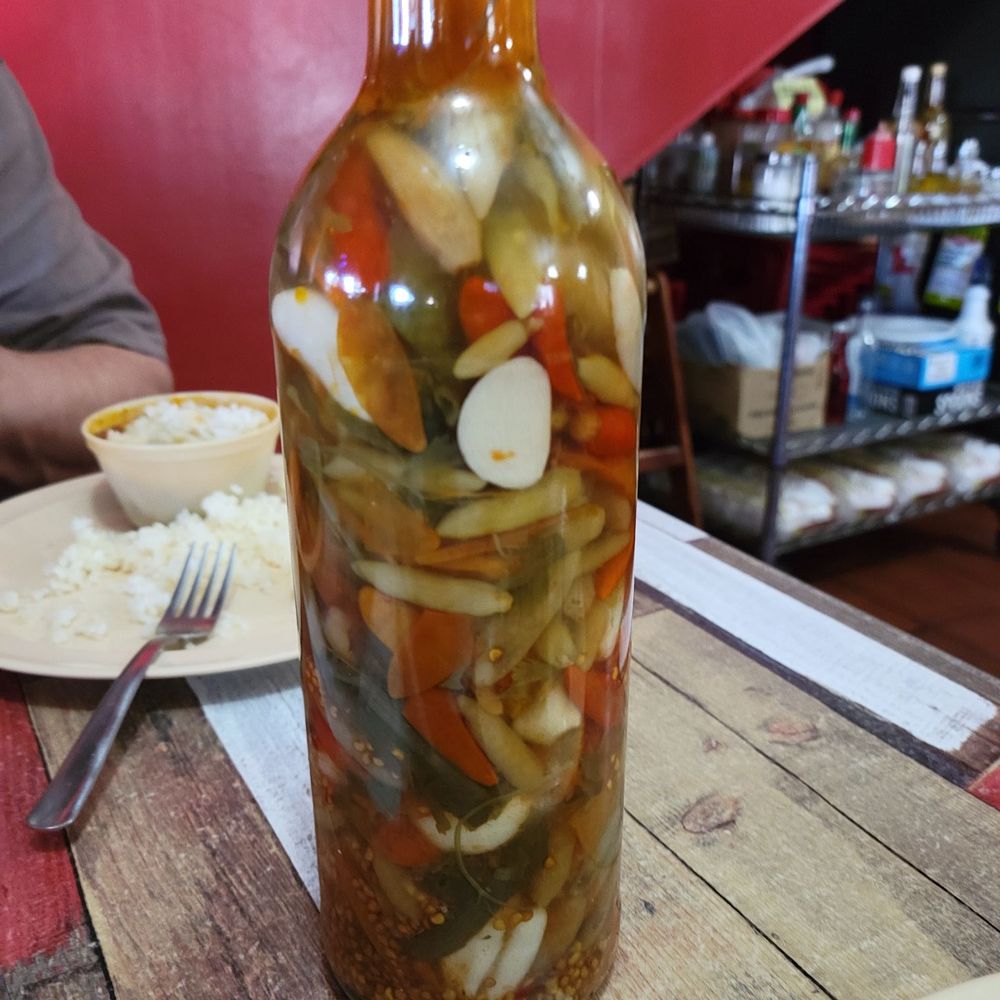 El Bohio Restaurant - Super hot vinegar sauce - Puerto Rican Near Me - Ponce, Puerto Rico El Bohio Restaurant - Super hot vinegar sauce - Puerto Rican Near Me - Ponce, Puerto Rico