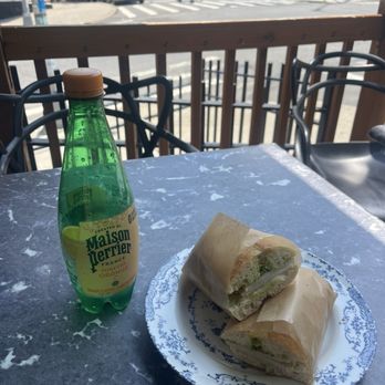 Frenchy Coffee - Turkey, Provolone & Pesto baguette - Bakeries Near Me - New York, New York Frenchy Coffee - Turkey, Provolone & Pesto baguette - Bakeries Near Me - New York, New York