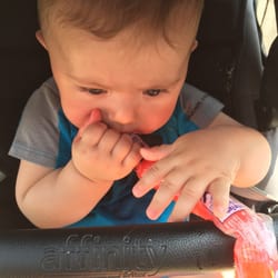 The Outlaw Grill - Spotted them at Pan-o-prog in lakeville..they gave the baby a icee...he is in love.