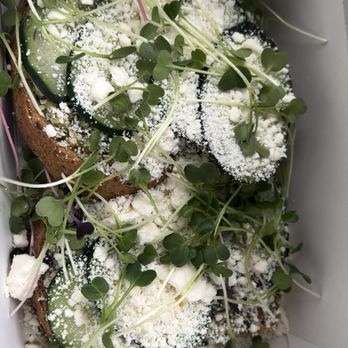 Curbside on the Run - Greek avocado toast - Coffee & Tea Near Me - Pittsburgh, Pennsylvania Curbside on the Run - Greek avocado toast - Coffee & Tea Near Me - Pittsburgh, Pennsylvania