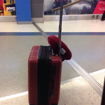 American Eagle Airlines - This is the roll-on carry-on that the agent tried to force me to check. Lying to profit off of baggage fees... disgusting. - Airlines Near Me - Flushing, New York