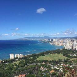 Beauty of Oahu from the top of Diamond Head