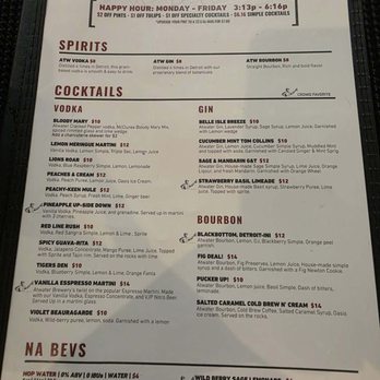 Atwater Brewery - Menu - Breweries Near Me - Detroit, Michigan