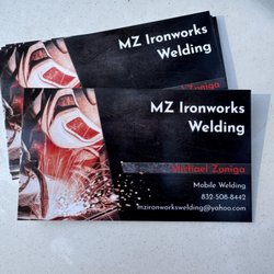 Mz Ironworks Welding - Give a email or call and MZ ironworks will take care of anything you need