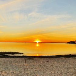Shell Point Beach - Sunset over Oyster Bay