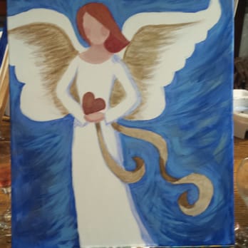 Canvas and Coffee - My painting - Paint & Sip Near Me - Los Ranchos, New Mexico