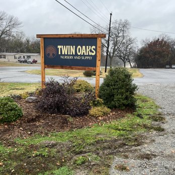 Twin Oaks Nursery & Supply - Twin Oaks Nusery sign out front of newly renovated nursery by new owners. - Nurseries & Gardening Near Me - Denison, Texas Twin Oaks Nursery & Supply - Twin Oaks Nusery sign out front of newly renovated nursery by new owners. - Nurseries & Gardening Near Me - Denison, Texas