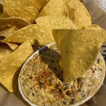 The Block Food & Drink - St. Louis Park - Elote dip - New American Near Me - Saint Louis Park, Minnesota