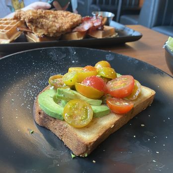 Toast Downey - This piece of toast, the Cali, will cost you $15. All other toasts were more than this. - Breakfast & Brunch Near Me - Downey, California Toast Downey - This piece of toast, the Cali, will cost you $15. All other toasts were more than this. - Breakfast & Brunch Near Me - Downey, California