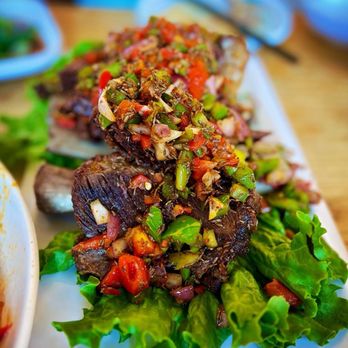 Ma's Kitchen - Style Steak: giant beef ribs packed with some of the most flavorful, tender beef I've ever had - loved it! - Chinese Near Me - Rowland Heights, California