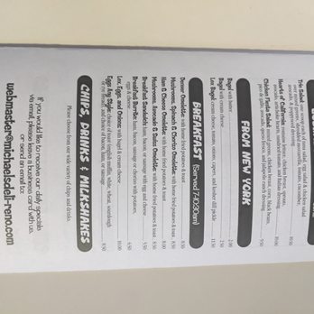 Michael’s Deli - Menu 6 - Soup Near Me - Reno, Nevada