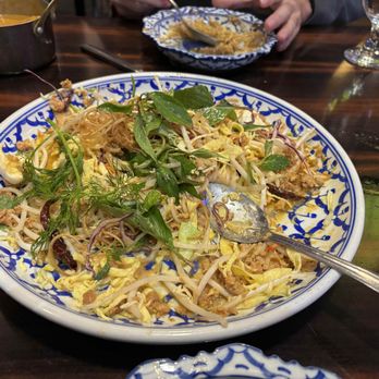 LaoTable - Entree with veggies, eggs and noodles - Laotian Near Me - San Francisco, California