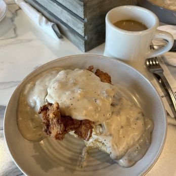 Millstone Biscuit Co. - Gravy Chicken Biscuit $11.99 - Breakfast & Brunch Near Me - Pawleys Island, South Carolina Millstone Biscuit Co. - Gravy Chicken Biscuit $11.99 - Breakfast & Brunch Near Me - Pawleys Island, South Carolina