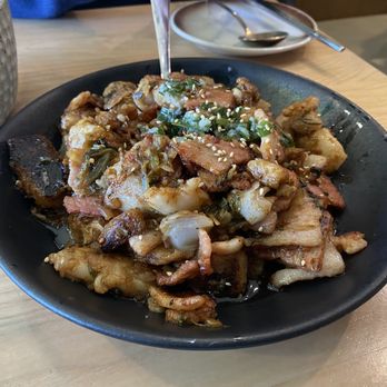 Jun Bistro - 酸腌菜火腿炒肠粉Stir Fry Cheung Fun - Chinese Near Me - Milpitas, California Jun Bistro - 酸腌菜火腿炒肠粉Stir Fry Cheung Fun - Chinese Near Me - Milpitas, California