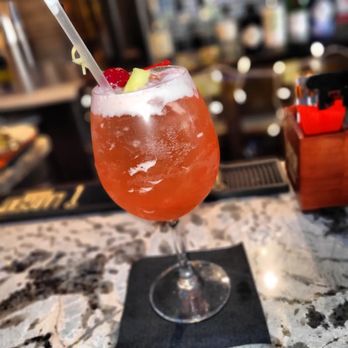 The Blue Elephant Trail - a drink in a glass - Thai Near Me - West Hartford, Connecticut The Blue Elephant Trail - a drink in a glass - Thai Near Me - West Hartford, Connecticut