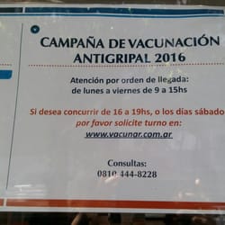 Vacunar - Campaña antigripal 2016