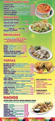 Menu photo 1 Tacos La Morena Restaurant  Bronx, NY