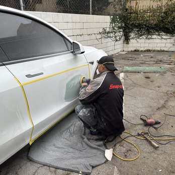 New Way Mobile Auto Paint - bondo fill in - Body Shops Near Me - Los Angeles, California New Way Mobile Auto Paint - bondo fill in - Body Shops Near Me - Los Angeles, California