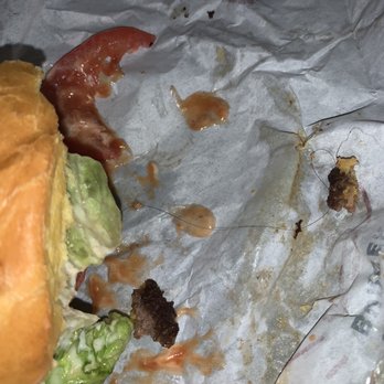 Smashburger - Hair in -  Double Bacon Smash Burger - Burgers Near Me - Bronx, New York