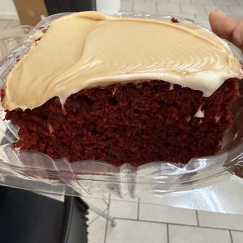 Soulicious II - Red velvet cake with caramel frosting - Soul Food Near Me - Schenectady, New York
