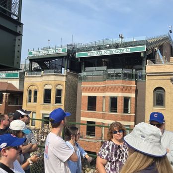 Wrigley Field - View to the roof top buildings - Stadiums & Arenas Near Me - Chicago, Illinois