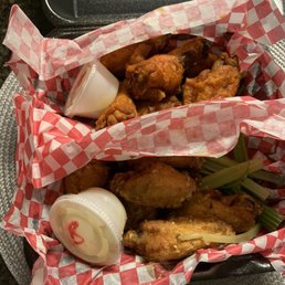 Hot and Garlic Parmesan wings Hot and Garlic Parmesan wings