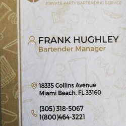 Hugh Private Parties Bartending Service