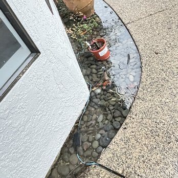 AC Concrete - Before the water collected up against the house - Masonry/Concrete Near Me AC Concrete - Before the water collected up against the house - Masonry/Concrete Near Me