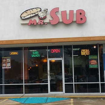 Mr Sub - External signage - Sandwiches Near Me - Houston, Texas