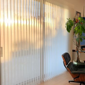 Vineyard Blinds & Shades - Morning sun shining thru but still privacy I have 2 levels home neighbor look directly to the sliding doors. Luminette automatic shade - Shades & Blinds Near Me - Santa Clara, California Vineyard Blinds & Shades - Morning sun shining thru but still privacy I have 2 levels home neighbor look directly to the sliding doors. Luminette automatic shade - Shades & Blinds Near Me - Santa Clara, California