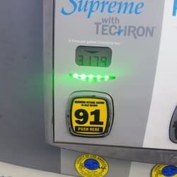 Chevron - Look at these gas prices not bad at all. Using 91 octane helps clean your engine, start using today and feel the difference.