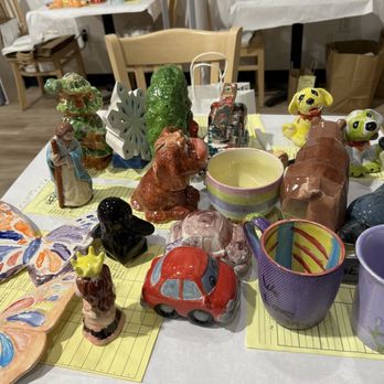 Color Me Mine - Ready for pickup - Paint-Your-Own Pottery Near Me - Brea, California Color Me Mine - Ready for pickup - Paint-Your-Own Pottery Near Me - Brea, California