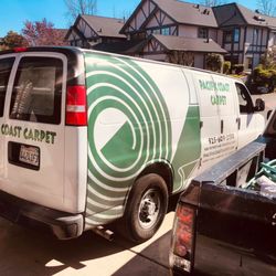 Pacific Coast Carpet - Installation begins!