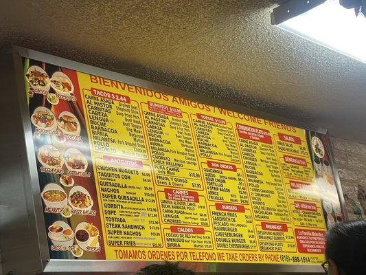 Menu photo 1 Rigo's Taco San Fernando, CA Menu photo 1 Rigo's Taco San Fernando, CA