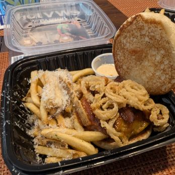 Eureka! Henderson - I got the Western bacon burger. With truffle fry upgrade. Super delicious. - American Near Me - Henderson, Nevada