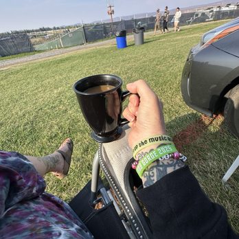 The Gorge Amphitheatre - Morning coffee in the campground. - Music Venues Near Me - George, Washington The Gorge Amphitheatre - Morning coffee in the campground. - Music Venues Near Me - George, Washington