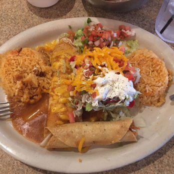 Alicia's Mexican Grille - Combo plate with a taco, flauta & enchilada - Mexican Near Me - Spring, Texas