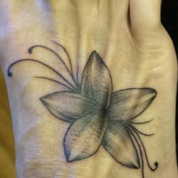 Foot tattoo