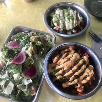 The Green Beautiful - Ceasar Salad, Sweet Beet Hash - Coffee & Tea Near Me - Manchester, New Hampshire