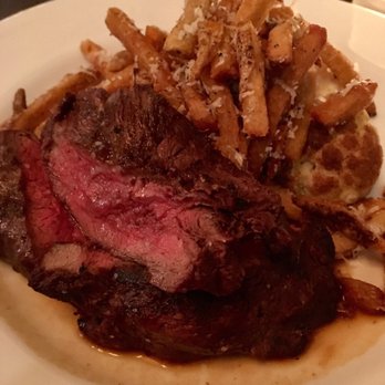 Simeon's On The Commons - Flat iron steak - New American Near Me - Ithaca, New York