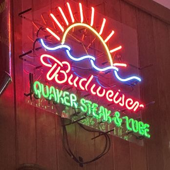 Quaker Steak & Lube - Loved this neon sign! - American Near Me - Clearwater, Florida Quaker Steak & Lube - Loved this neon sign! - American Near Me - Clearwater, Florida