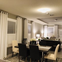 Blinded By Delight - Curtain panels installed...