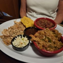 Swampwater Grill - Smoked chicken with sides
