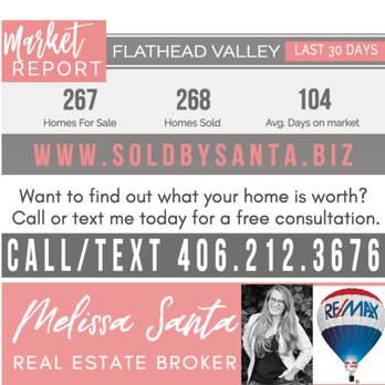 Melissa Santa, REALTOR - RE/MAX RIVER VIEW - Real Estate Agents Near Me - Kalispell, Montana Melissa Santa, REALTOR - RE/MAX RIVER VIEW - Real Estate Agents Near Me - Kalispell, Montana